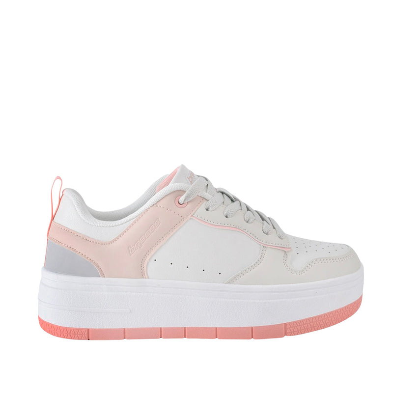 Sneakers Tina para mujer color blanco y beige
