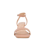 Sandalias de tacón Miller para mujer color nude