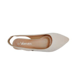 Ballerinas slingback Cecy para mujer color nude