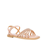 Sandalias Cassie para niña color dorado