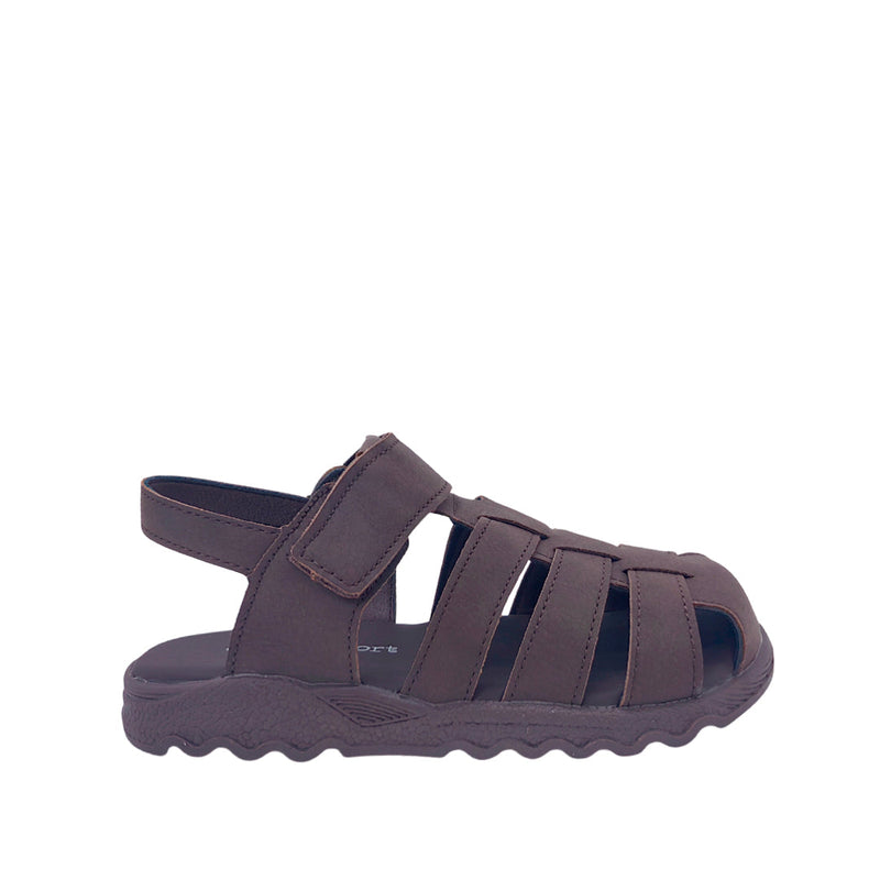 Sandalias Jorge para niño color café
