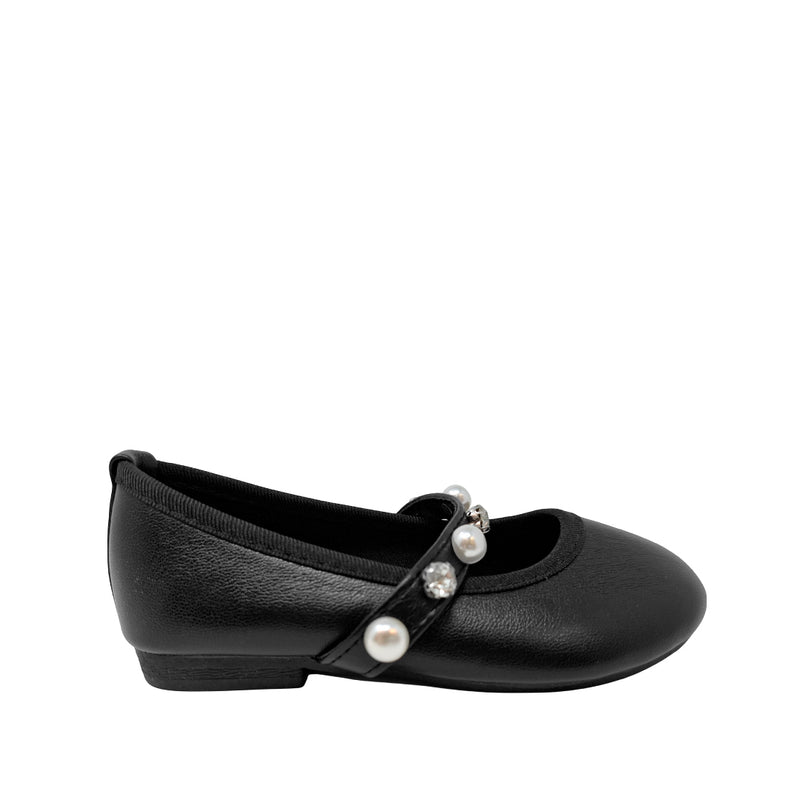 Ballerinas Marie para infante color negro