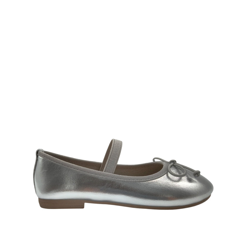 Ballerinas Lucy para infante color plateado