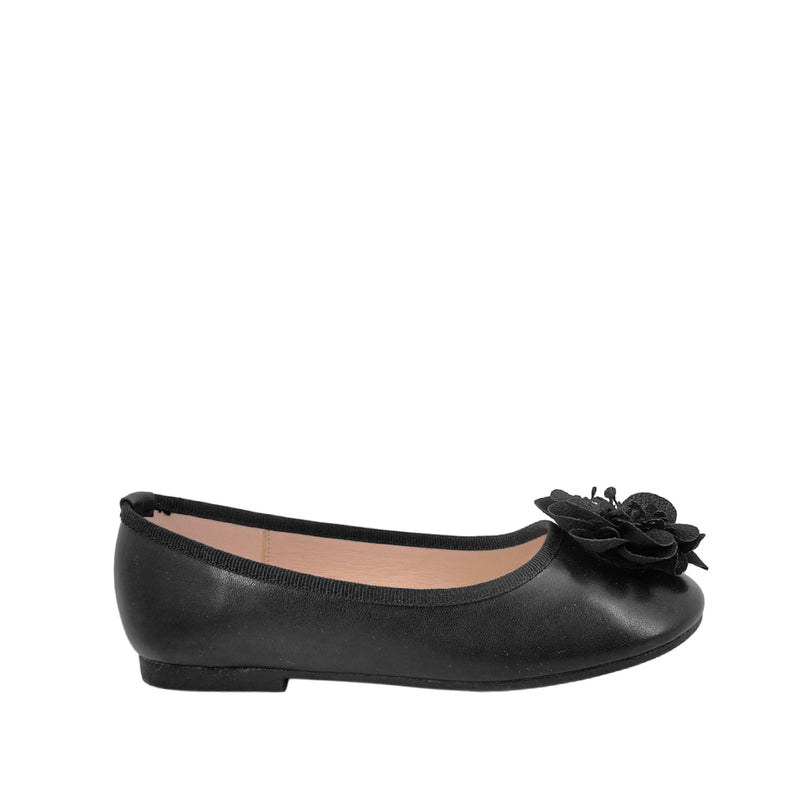 Ballerinas Valeria para niña color negro