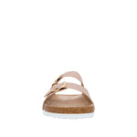 Sandalias flats Mirka para mujer color oro rosa