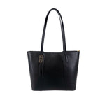 Cartera tote Yeriely para mujer color negro