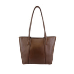 Cartera tote Yeriely para mujer color chocolate