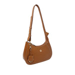 Cartera satchel Grace para mujer color camel