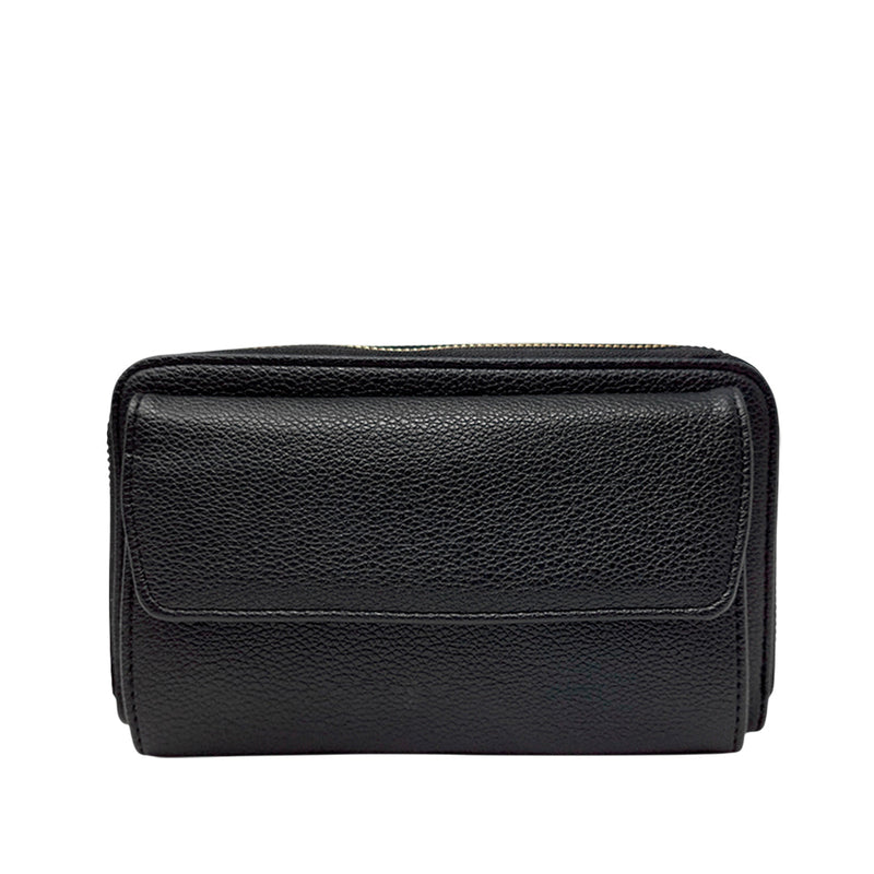Billetera Lara para mujer color negro