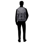 Mochila Kai unisex color gris