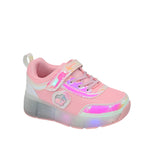 Sneakers con luces Rhinarol para niña color blush