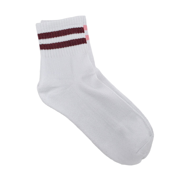 Calcetines Depraya (2 Pack) unisex color vino y rosado