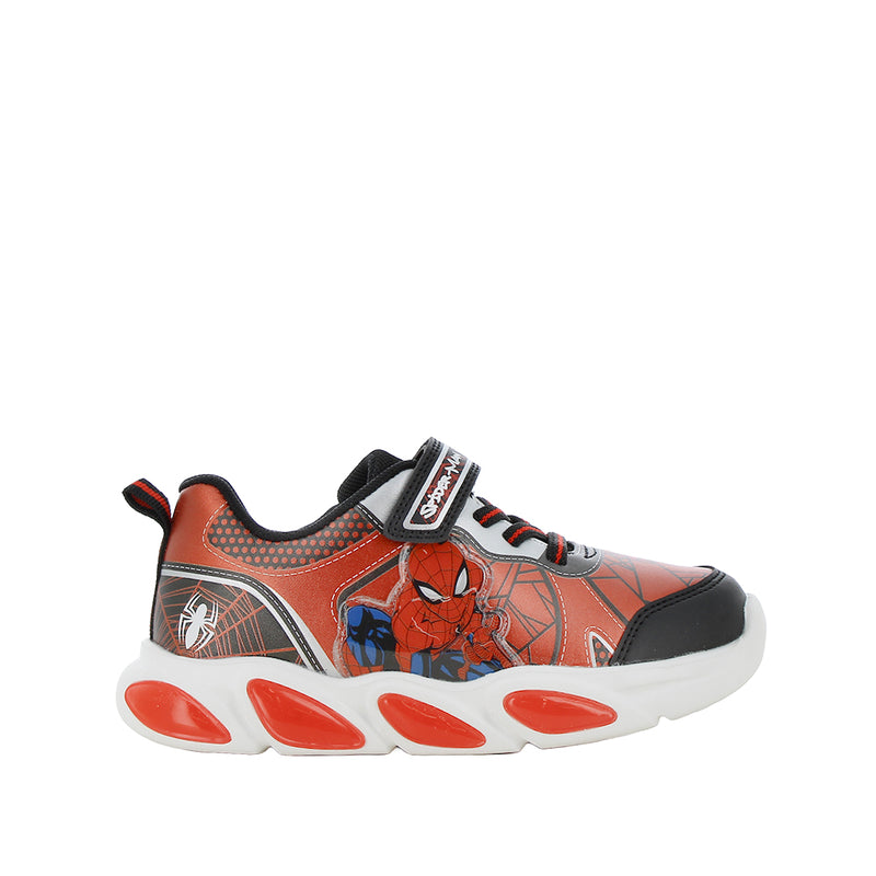 Tennis Spiderman para niño color rojo