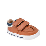 Canvas Mario para infante color tan