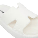 Sandalias Flats Herna para mujer color hueso