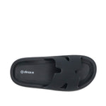 Sandalias Flats Herna para mujer color negro
