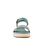 Sandalias Daniela para mujer color celeste