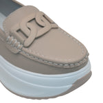 Mocasines Tamara para mujer color beige