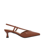 Tacones slingback Jasmin para mujer color tan
