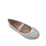 Ballerinas Delmy para infante color plateado