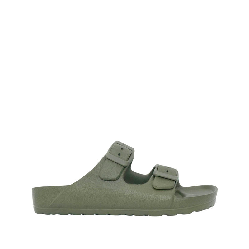 Sandalias Flats Tony para niño color verde