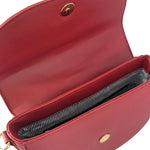 Crossbody Karli para mujer color rojo