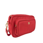 Crossbody Adelie para mujer color rojo