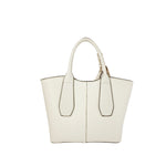 Cartera satchel Madison para mujer color hueso