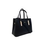 Cartera Satchel Roselly para mujer color negro