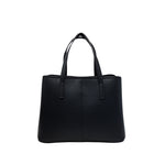 Cartera Satchel Roselly para mujer color negro