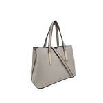 Cartera satchel Roselly para mujer color nude