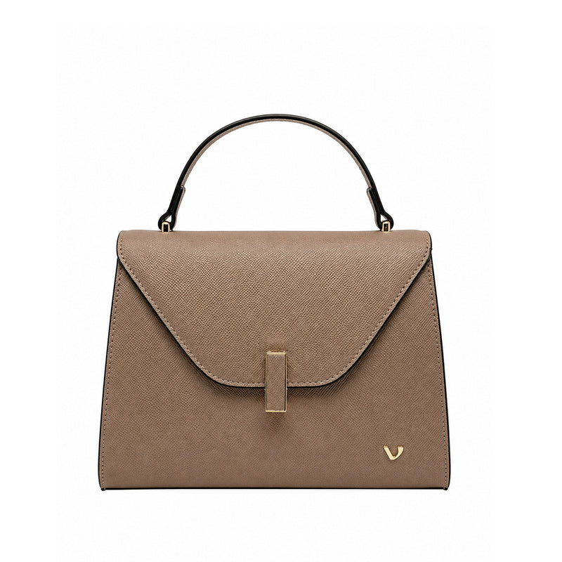 Cartera satchel Lilianne para mujer color taupe