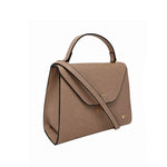 Cartera satchel Lilianne para mujer color taupe