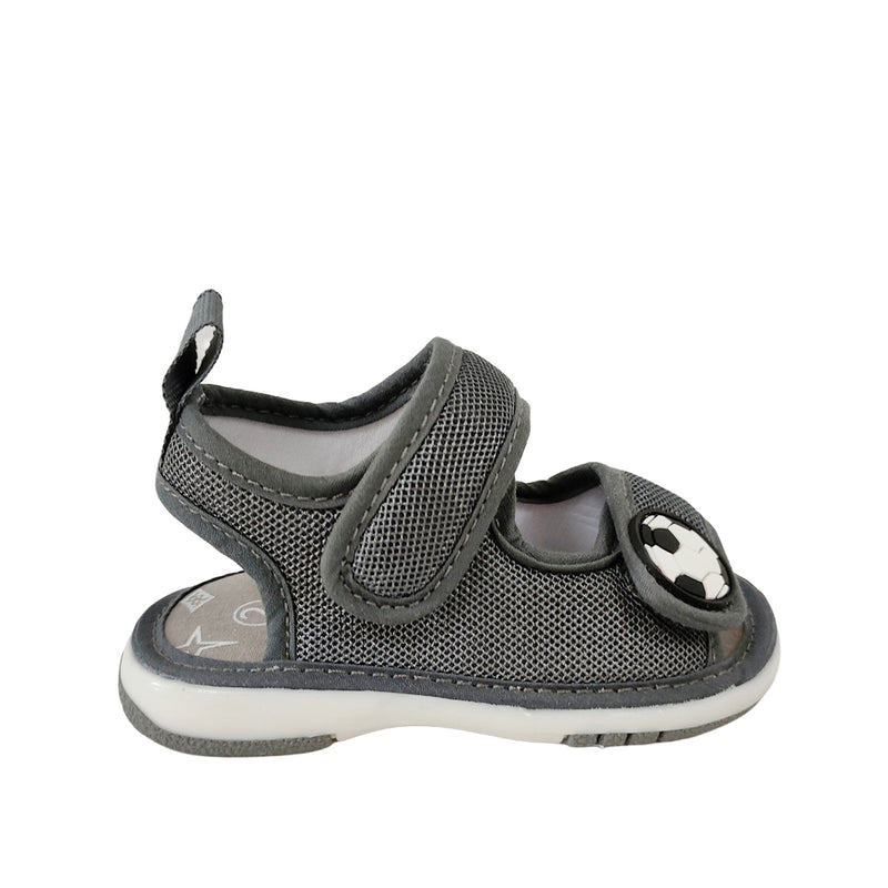 Canvas Dennis para infante color gris