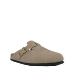 Sandalias flats Clogy para mujer color beige