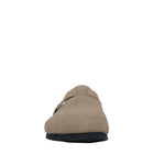 Sandalias flats Clogy para mujer color beige