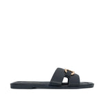 Sandalias Flats Amanda para mujer color negro