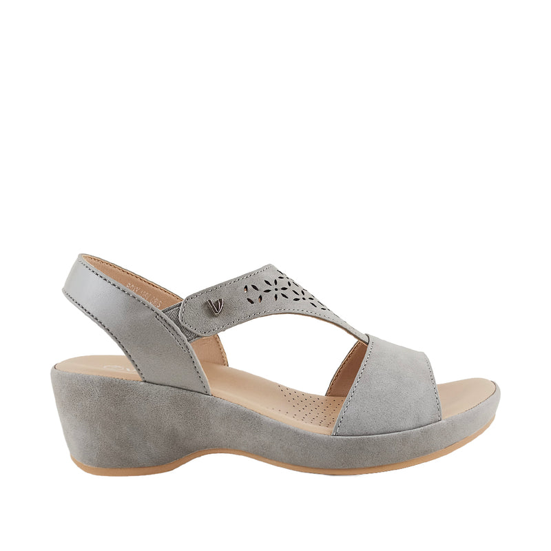 Sandalias Roxy para mujer color gris