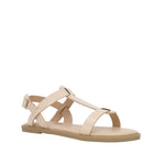 Sandalias flats Tammy para niña color nude