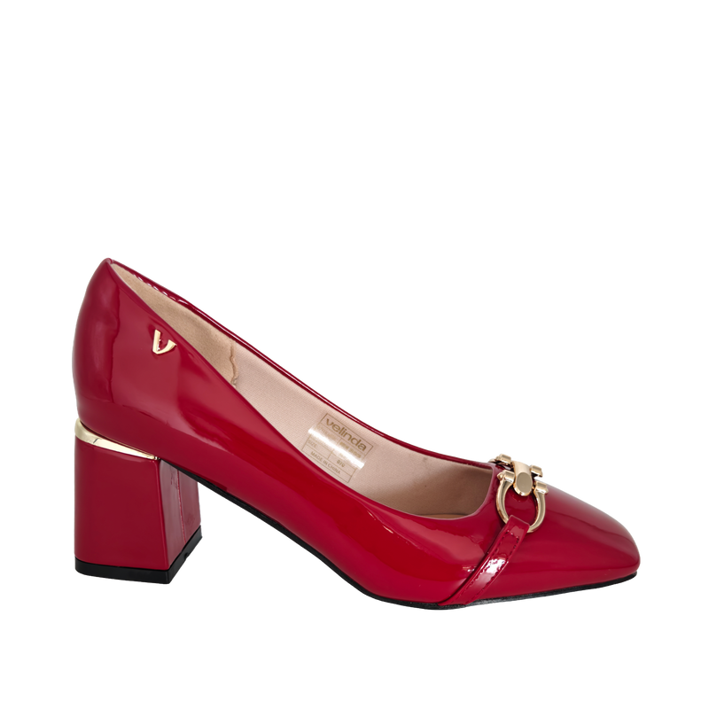 Tacones Madeline para mujer color rojo