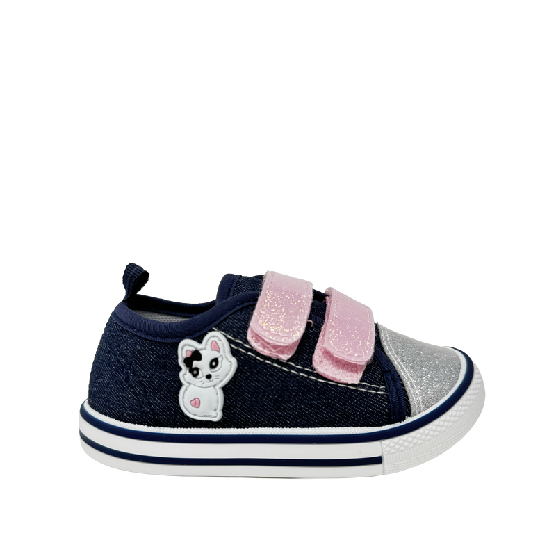 Canvas Yeya para infante color denim