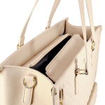 Cartera y lonchera Annie para mujer color taupe