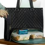 Cartera y lonchera Annie para mujer color negro