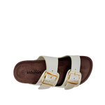 Sandalias flats Beatriz para niña color dorado
