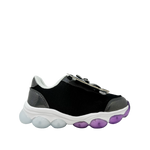 Tennis Frosty para infante color negro