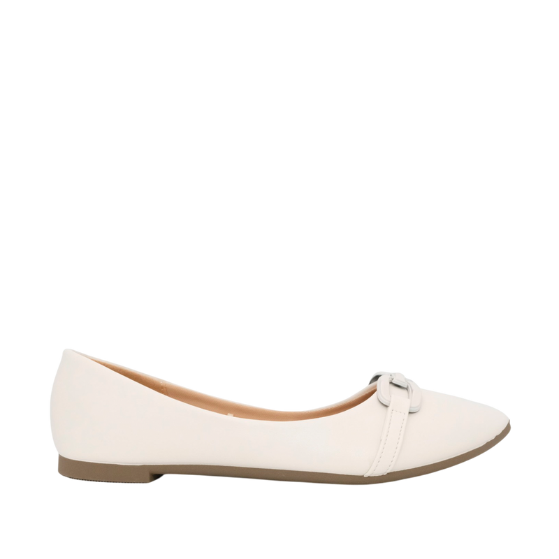 Ballerinas Mireya para mujer color hueso