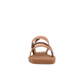 Sandalias flats Duna para mujer color tan