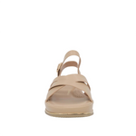 Sandalias de cuña Ines para mujer color taupe