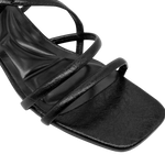 Sandalias de tacón Chole para mujer color negro
