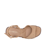 Sandalias de plataforma Beatriz para mujer color nude
